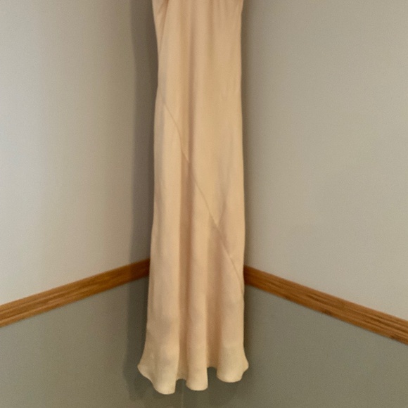 Banana Republic Butter Yellow 8 Maxi Racerback Dress Classic Timeless Scandi - Picture 10 of 12